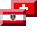 Austrian and Swiss flags