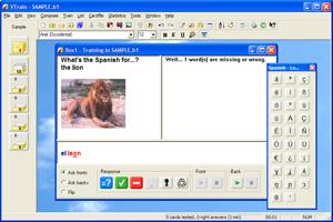 Click to view VTrain (Vocabulary Trainer) 5.2 screenshot